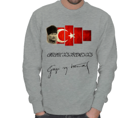 ATAM İZİNDEYİZ ERKEK SWEATSHIRT