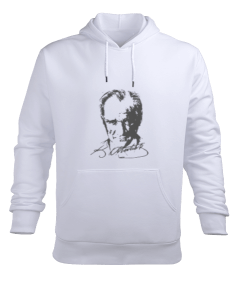 atamızın izindeyiz Erkek Kapüşonlu Hoodie Sweatshirt