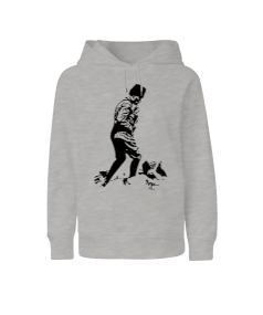 Atatürk baskılı erkek Çocuk Unisex Hoodie Kapüşonlu