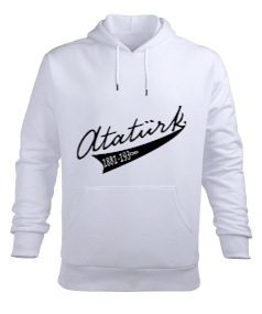 ATATÜRK baskılı erkek Erkek Kapüşonlu Hoodie Sweatshirt