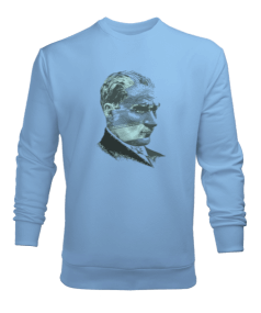 Atatürk Baskılı Erkek Sweatshirt