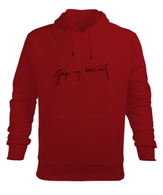 Atatürk Baskılı Rrkek Sweatshirt Erkek Kapüşonlu Hoodie Sweatshirt