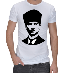 Atatürk Baskılı T-shirt Erkek Regular Kesim Tişört