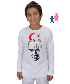 Atatürk Çocuk Unisex Uzunkollu