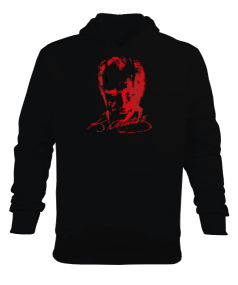 atatürk Erkek Kapüşonlu Hoodie Sweatshirt