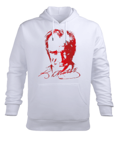 ATATÜRK Erkek Kapüşonlu Hoodie Sweatshirt