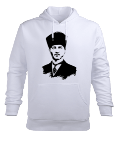 ATATÜRK Erkek Kapüşonlu Hoodie Sweatshirt