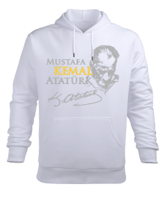 ATATÜRK Erkek Kapüşonlu Hoodie Sweatshirt