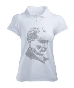 atatürk kadın polo yaka t-shirt Kadın Polo Yaka Tişört