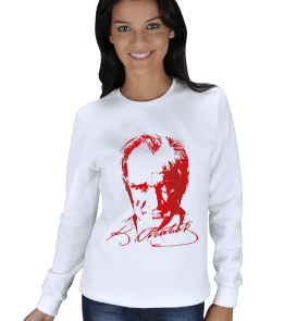 ATATÜRK KADIN SWEATSHIRT