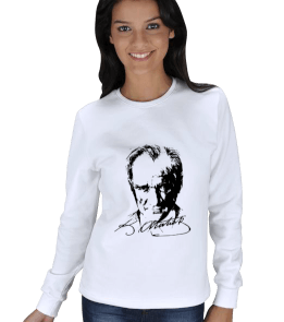 ATATÜRK KADIN SWEATSHIRT