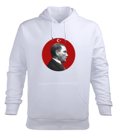 Atatürk P1 Erkek Kapüşonlu Hoodie Sweatshirt