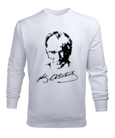 Atatürk Portresi Erkek Sweatshirt