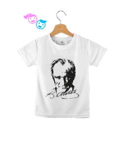 Atatürk,Türkiye. Beyaz Çocuk Unisex