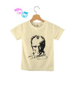 Atatürk,Türkiye. Krem Çocuk Unisex