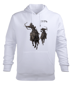 ATLI TÜRK OKÇULARI SWEATSHİRT Erkek Kapüşonlu Hoodie Sweatshirt