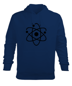 atom Erkek Kapüşonlu Hoodie Sweatshirt