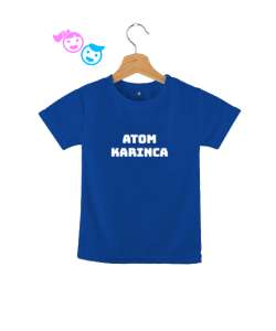 Atom Karınca Saks Mavi Çocuk Unisex