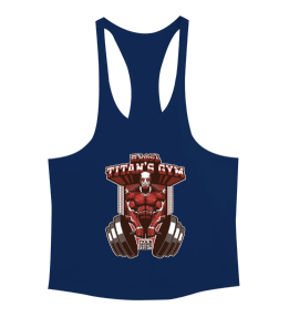 Attack on Titan GYM Vücut Geliştirme Bodybuilding Fitness Tasarım Erkek Tank Top Atlet