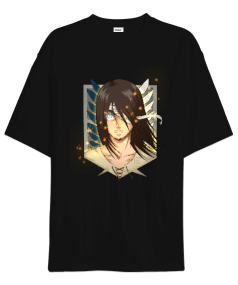 Attack on Titan Tasarım Baskılı Oversize Unisex Tişört