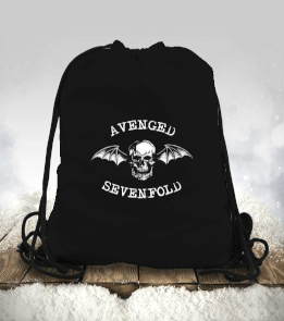 Avenged Sevenfold Büzgülü spor çanta