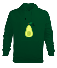 Avocado Erkek Kapüşonlu Hoodie Sweatshirt