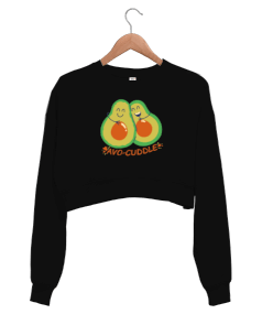 Avocado Kadın Crop Sweatshirt