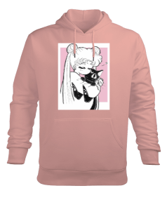 Ay Savaşçısı, Sailor Moon 2 Erkek Kapüşonlu Hoodie Sweatshirt