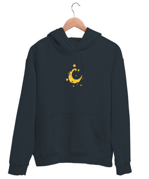 Tisho - AYDAKİ ADAM Füme Unisex Kapşonlu Sweatshirt