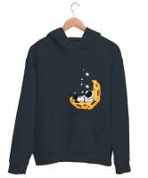 AYDAKİ ADAM Füme Unisex Kapşonlu Sweatshirt - Thumbnail