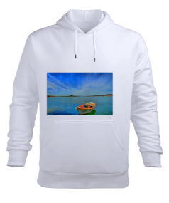 Ayvalık Erkek Kapüşonlu Hoodie Sweatshirt