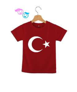 Ayyıldız Kırmızı Çocuk Unisex