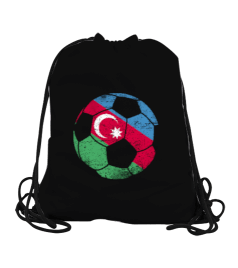 Azerbaycan,Azerbaijan,Azerbaycan Bayrağı,Azerbaycan logosu. Büzgülü Spor Çanta