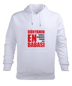 Baba Erkek Kapüşonlu Hoodie Sweatshirt