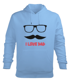 Babalar Günü Erkek Kapüşonlu Hoodie Sweatshirt