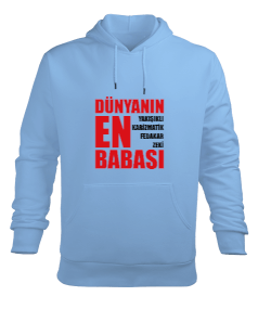 Babalara Özel Erkek Kapüşonlu Hoodie Sweatshirt