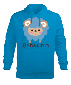 BABASININ KUZUSU Erkek Kapüşonlu Hoodie Sweatshirt