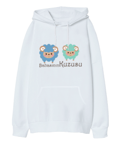 Babasının Kuzusu Oversize Unisex Kapüşonlu Sweatshirt