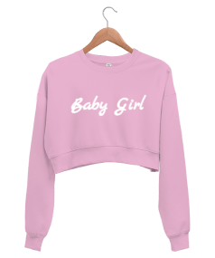 Baby Girl Kadın Crop Sweatshirt