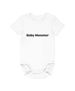 Baby Monster Beyaz Bebek Zıbını