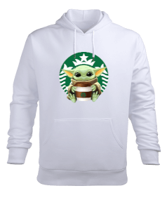 Baby Yoda Merch Erkek Kapüşonlu Hoodie Sweatshirt