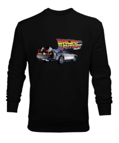 Back to the Future Erkek Sweatshirt