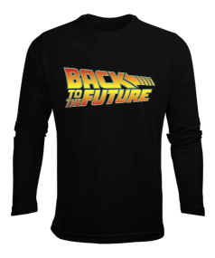 Back to the Future Erkek Uzun Kol Yazlık Tişört