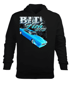 Bad fish Erkek Kapüşonlu Hoodie Sweatshirt