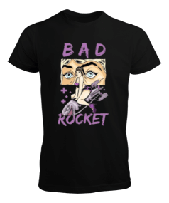 Bad Rocket Tasarım Baskılı Erkek Tişört