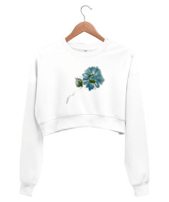 BAHARA İNAT Kadın Crop Sweatshirt