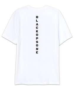 Balckopsone Beyaz Oversize Unisex Tişört