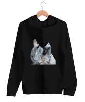 Baldwin IV - Off-White Edition Siyah Unisex Kapşonlu Sweatshirt - Thumbnail