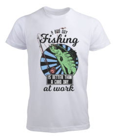 Balık Tutma - Fishing Erkek Tişört