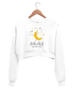 Bana Ne, Çokta Umrumda Kadın Crop Sweatshirt